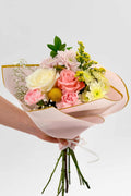 Colorful modrern flowers in Moncton New Brunswick made by primavera floral studio.