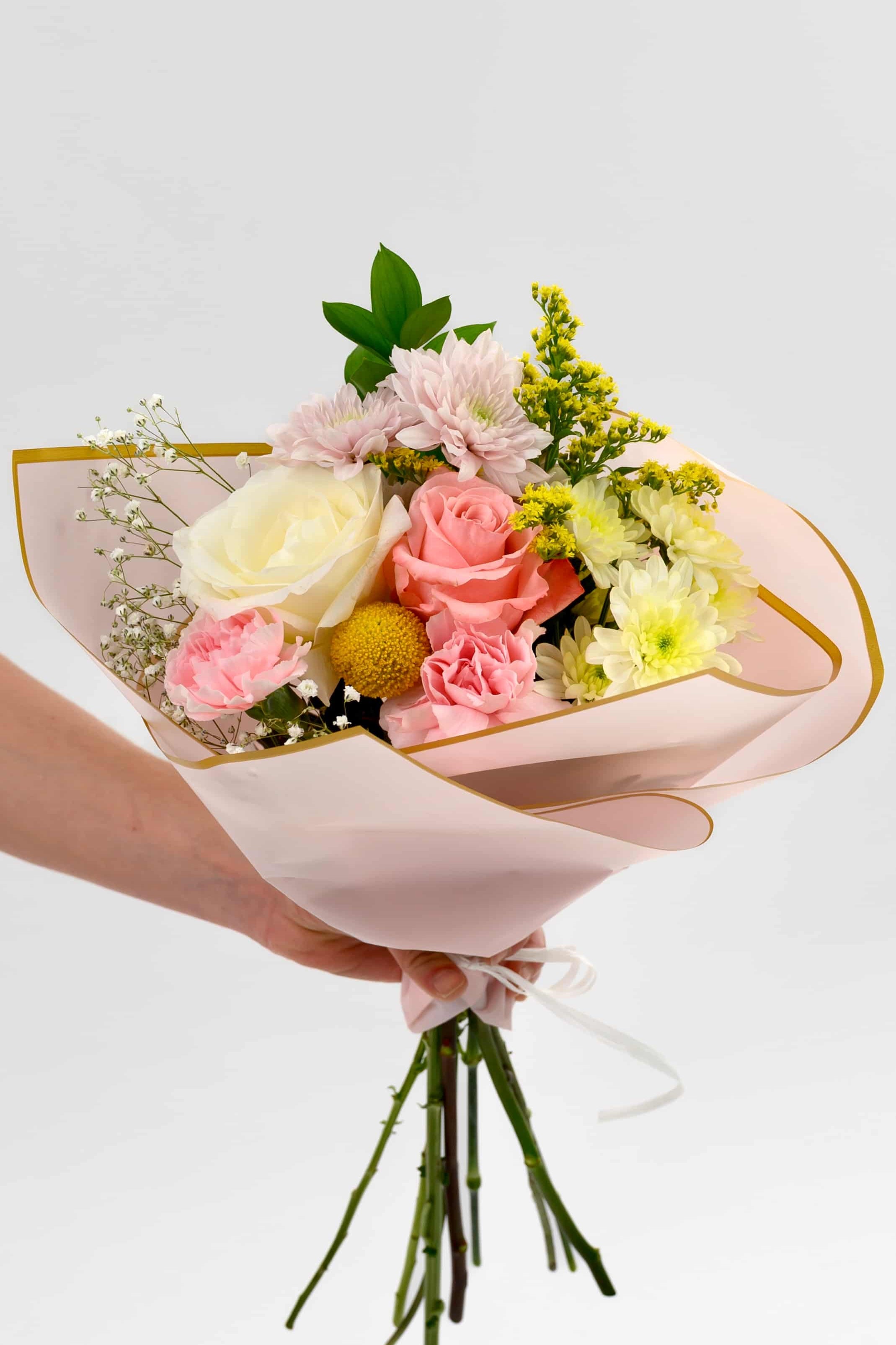 Colorful modrern flowers in Moncton New Brunswick made by primavera floral studio.